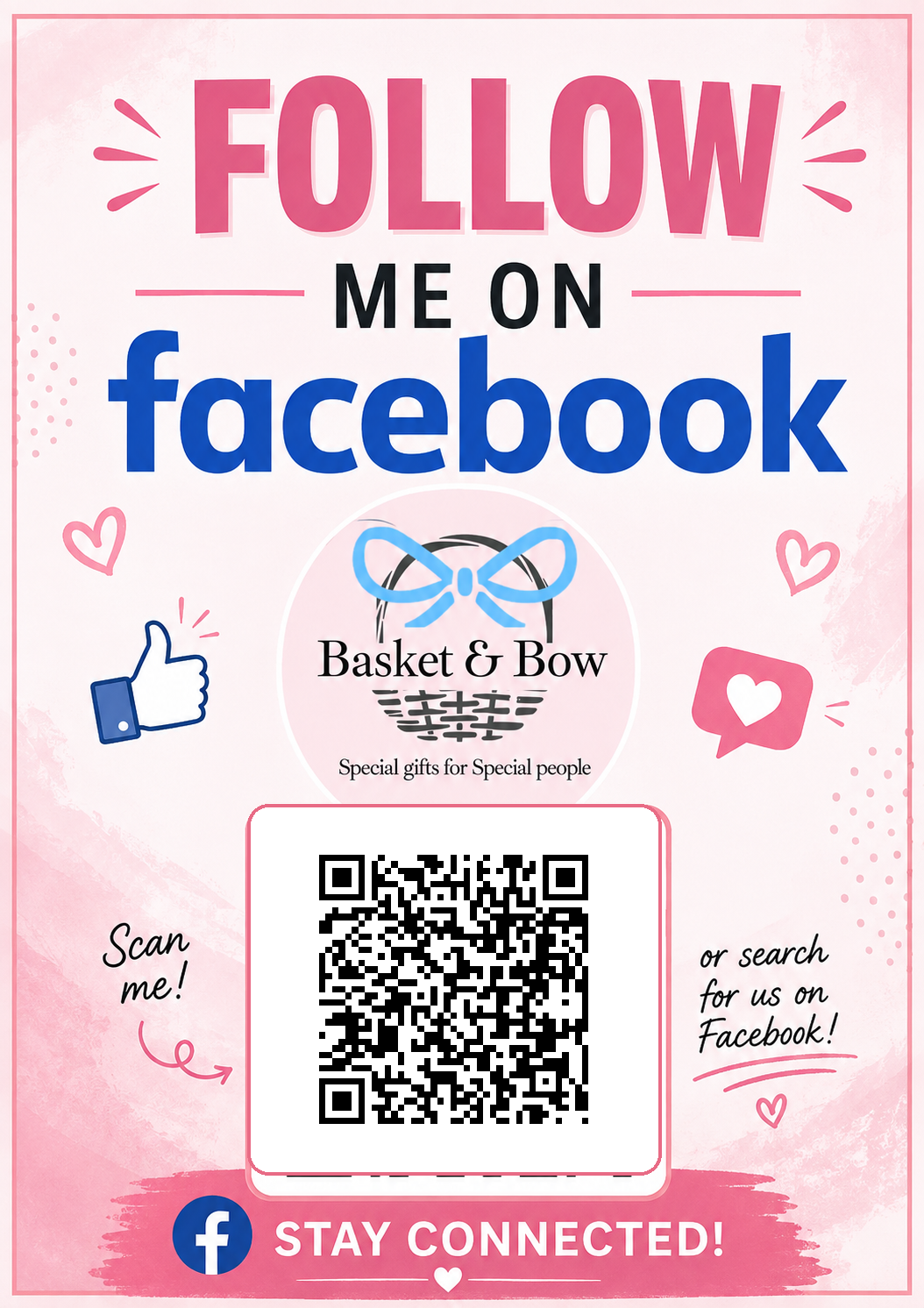 Basket & Bow Facebook QR code